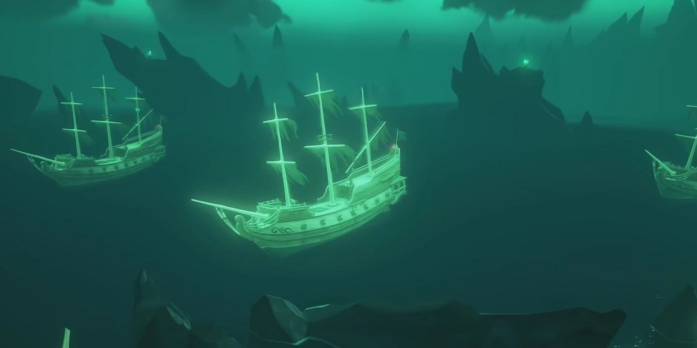 Sea Of Thieves green ships