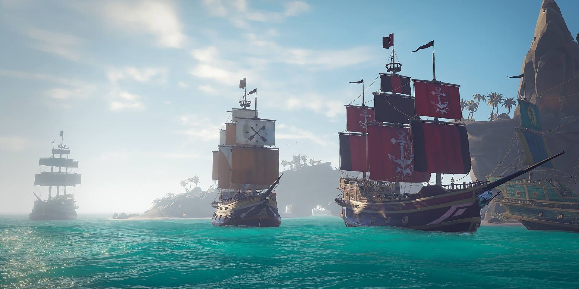 Player Ships From Sea Of Thieves