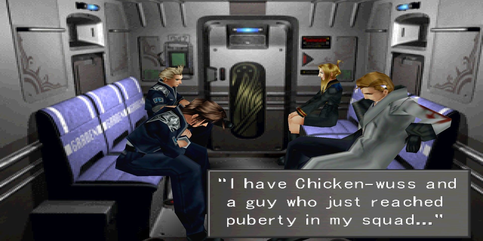 Сейфер и Скволл в Final Fantasy VIII