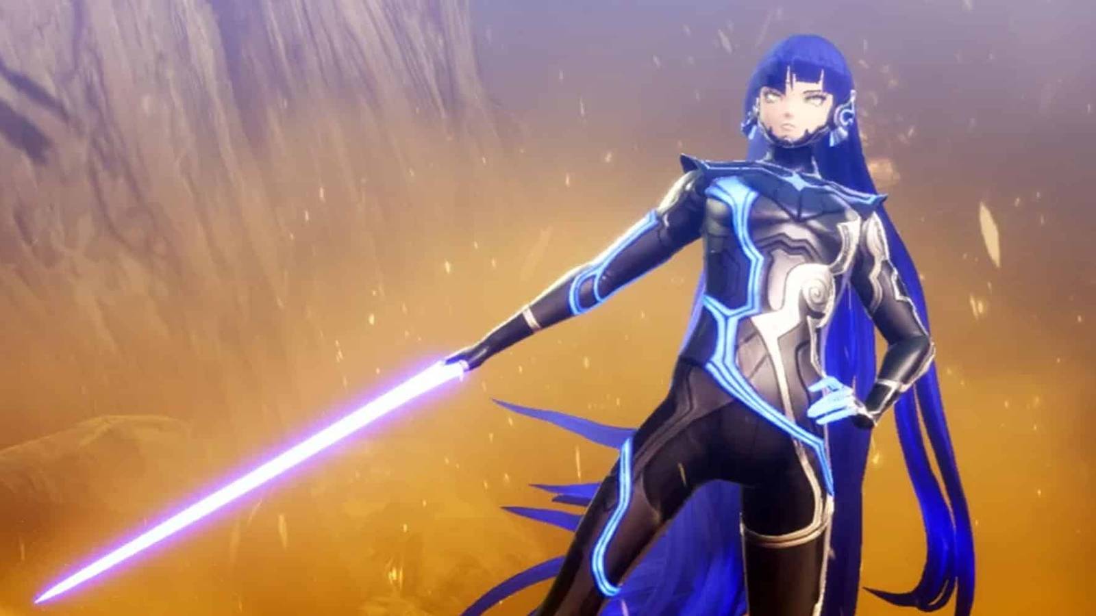 Shin Megami Tensei 5, Main Character with sword