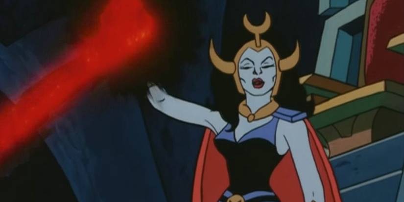 Shokoti using a spell