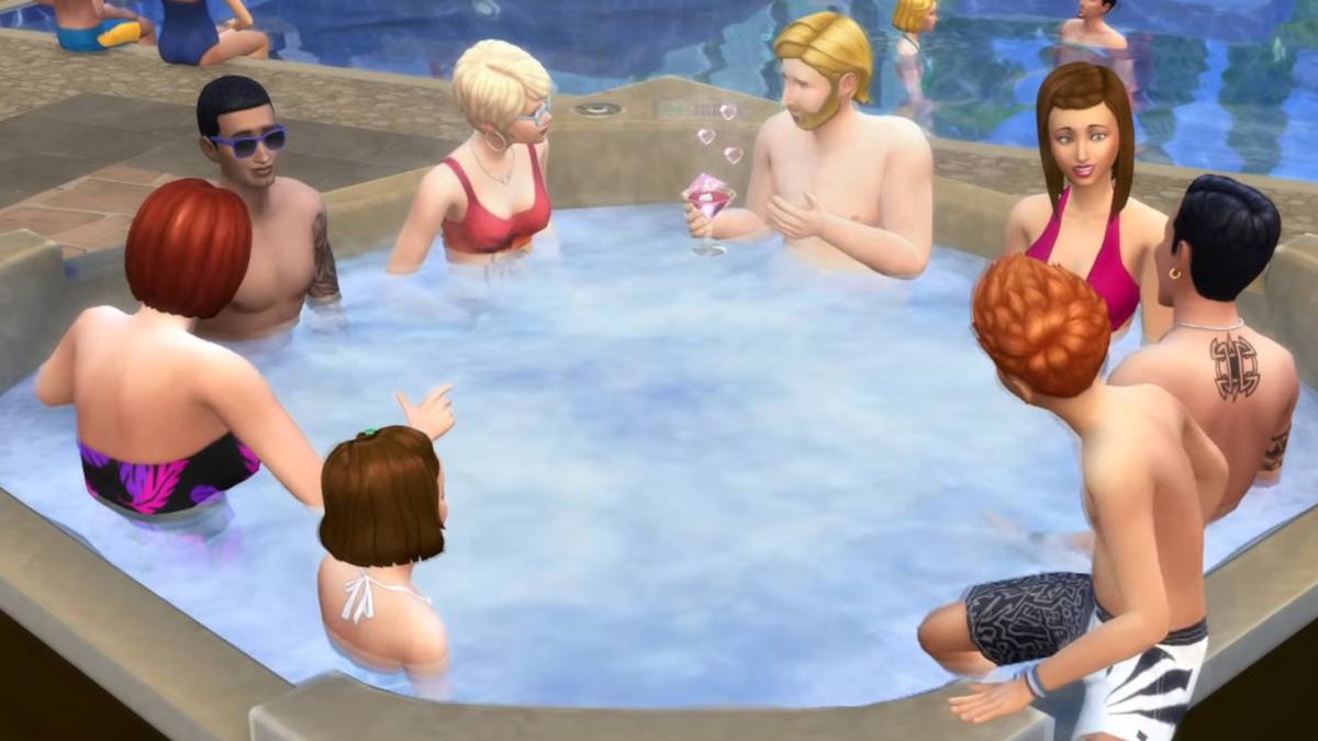 Getting Hot Tubs in the Sims 4