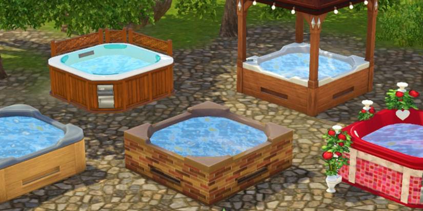 Getting Hot Tubs in the Sims 4