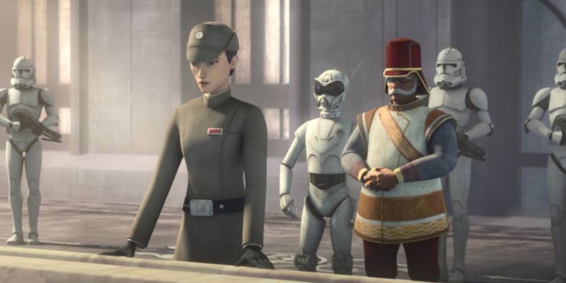 Avi Singh balcony speech in Star Wars: The Bad Batch