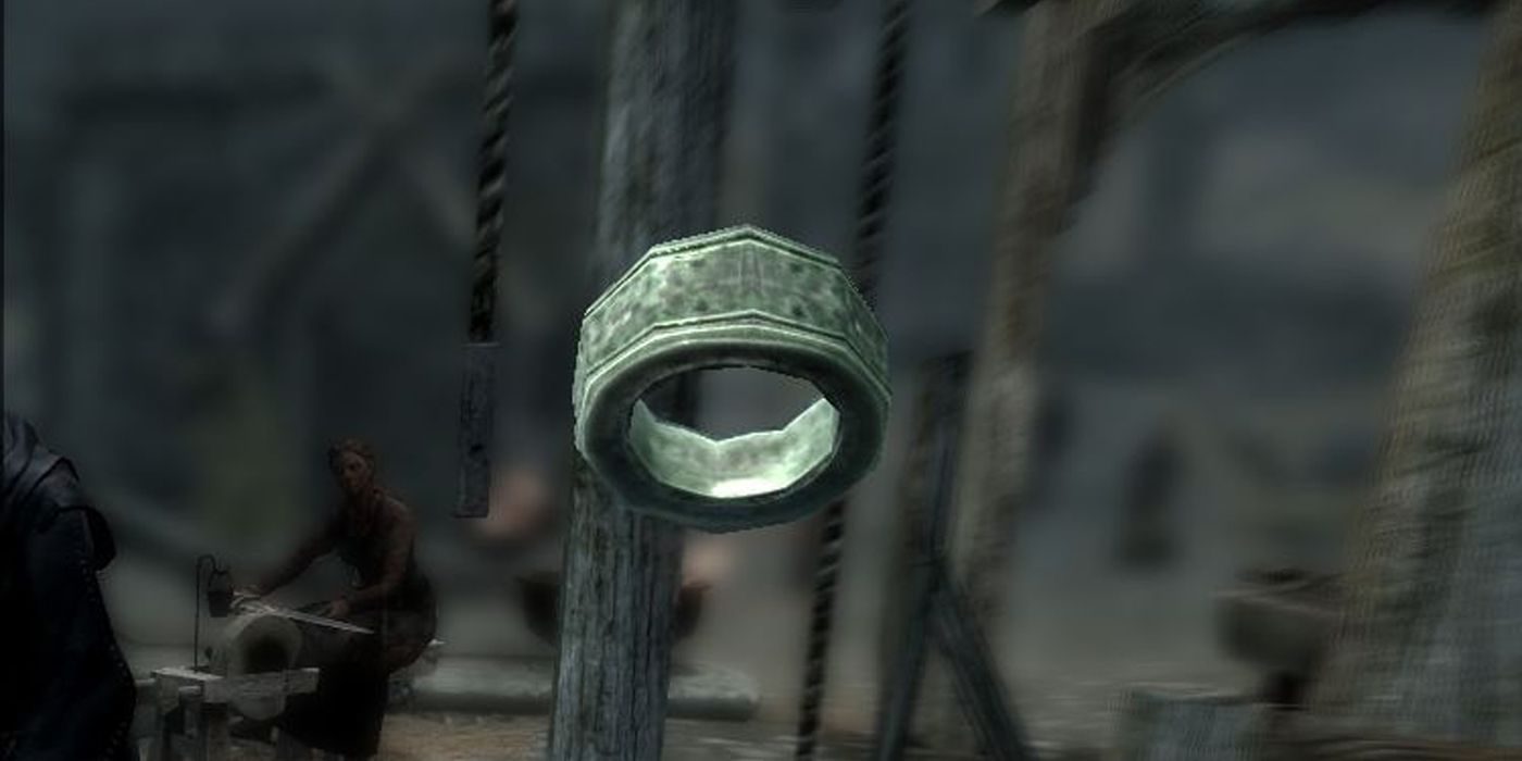 Skyrim silver ring screenshot