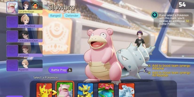 Slowbro in Pokemon Unite