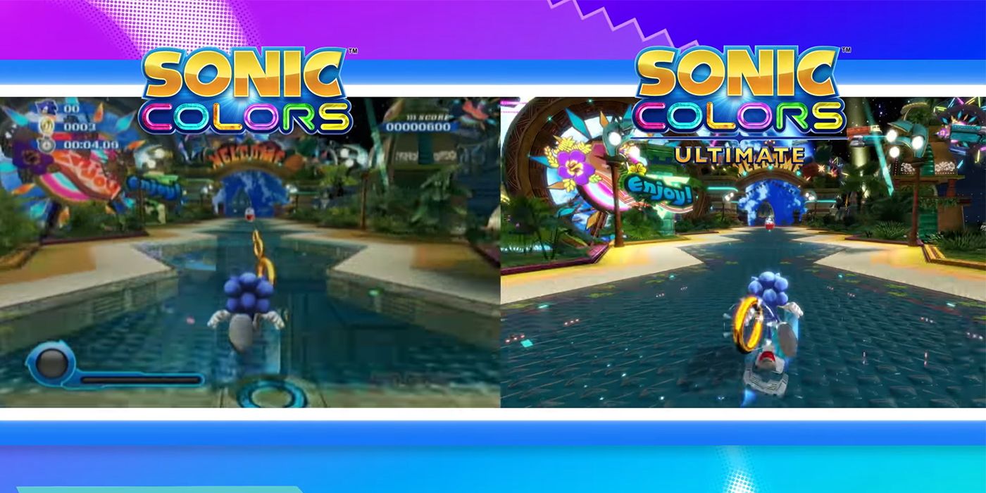 Sonic Colors Ultimate Comparison