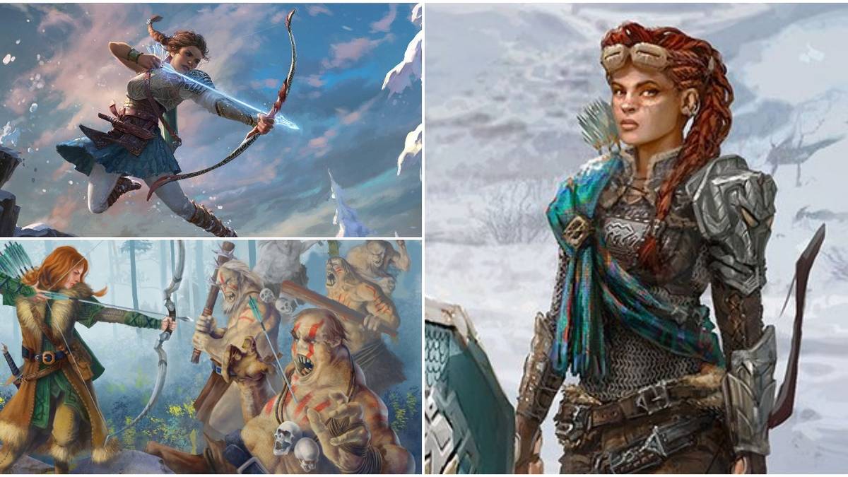 A Split Image Of Catti-Brie