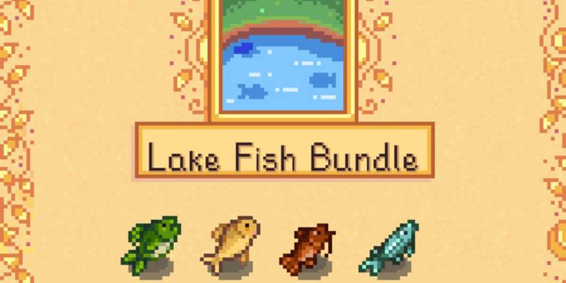 The Lake Fish Bundle in Stardew Valley