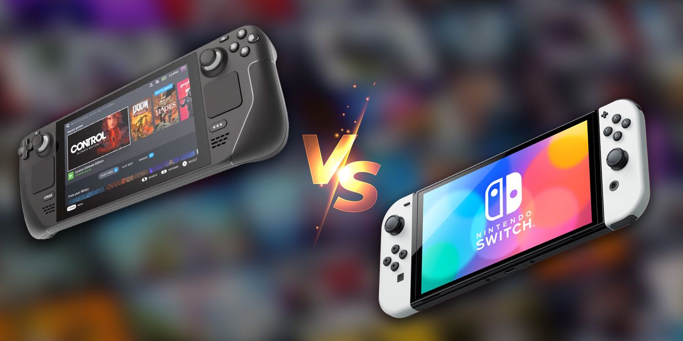 Steam Deck OLED vs. Steam Deck LCD vs. Switch OLED: How They All Stack Up