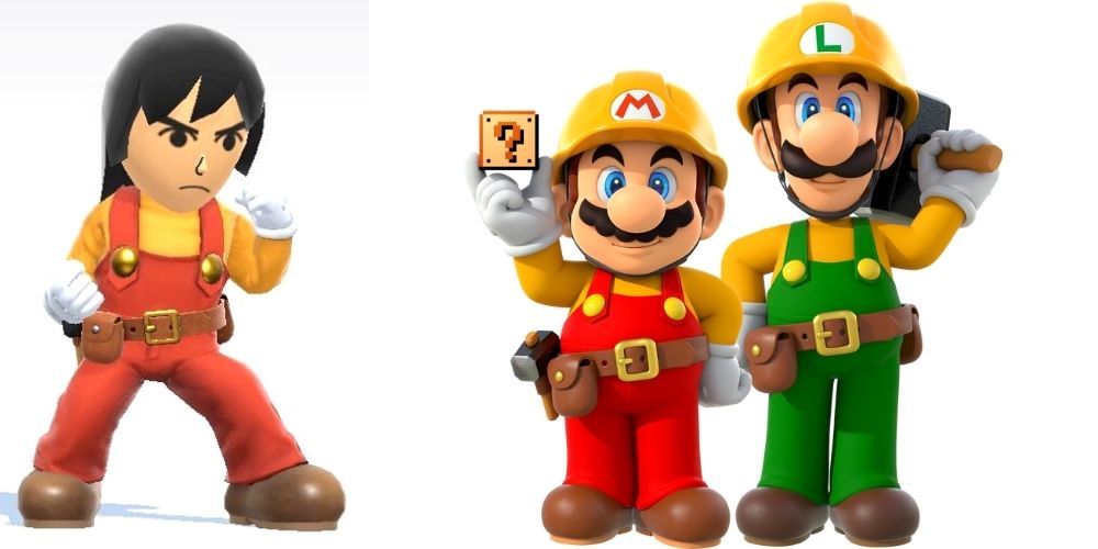 Super Smash Bros Builder Mario Mii Fighter Costume