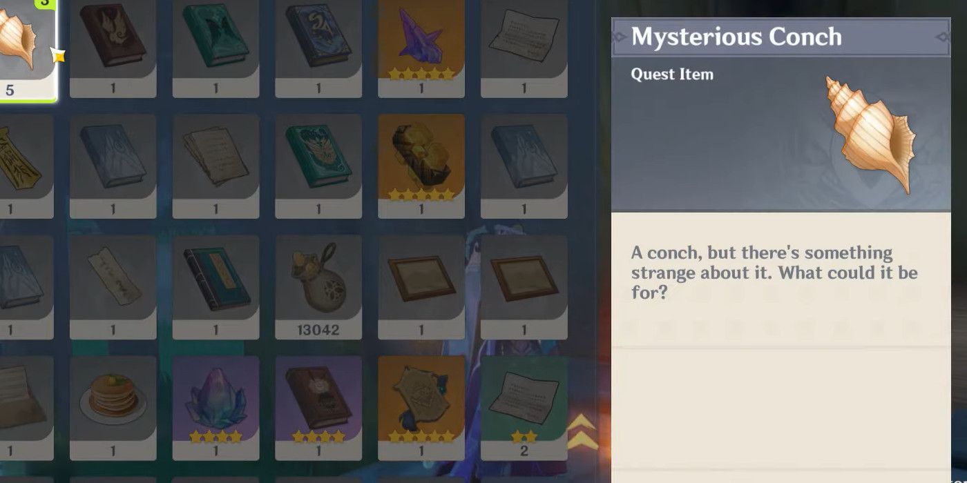 Genshin Impact Takashi Mysterious Conch Locations