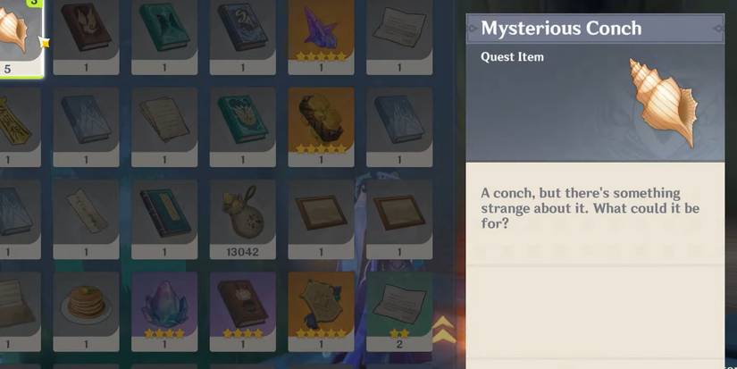 Takashi Location Genshin Impact Conch Mysterious Quest