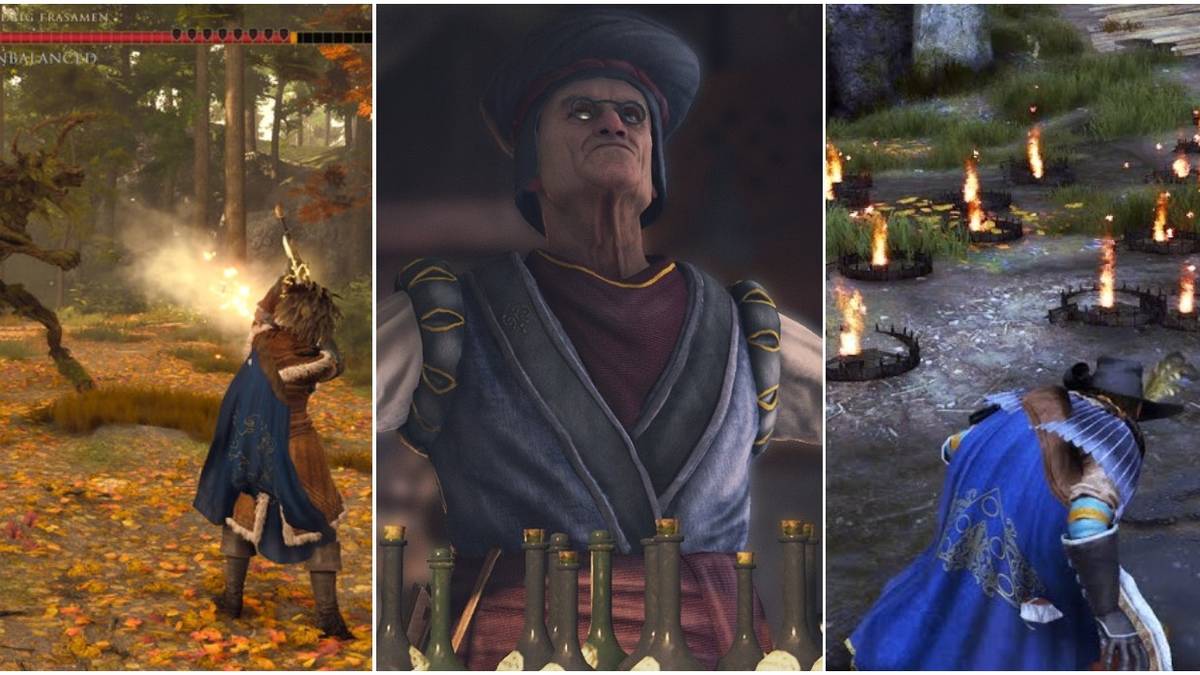 Player using technical skills in GreedFall