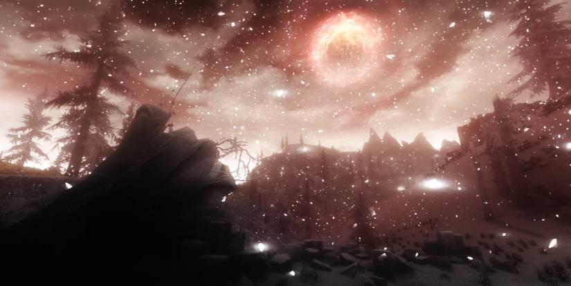 The Ashpit Oblivion Realm From The Elder Scrolls