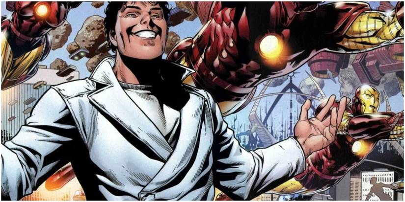 Beyonder Controlling Multiple Iron Man Suits