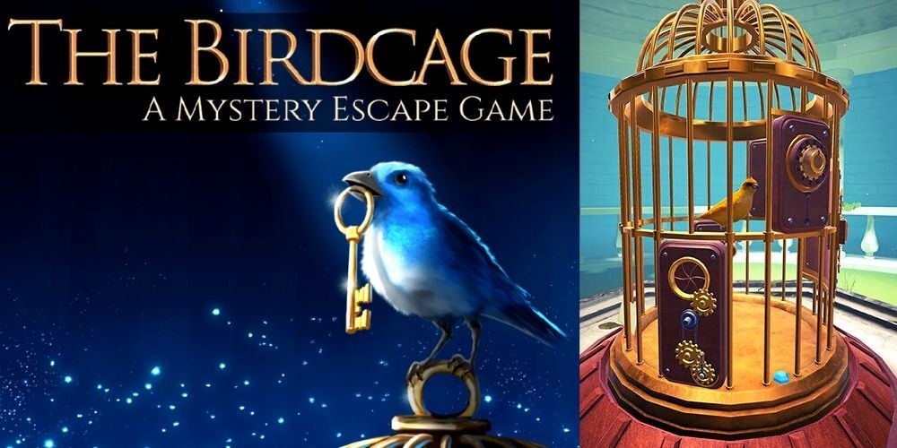 The Birdcage Mystery Game Split Image
