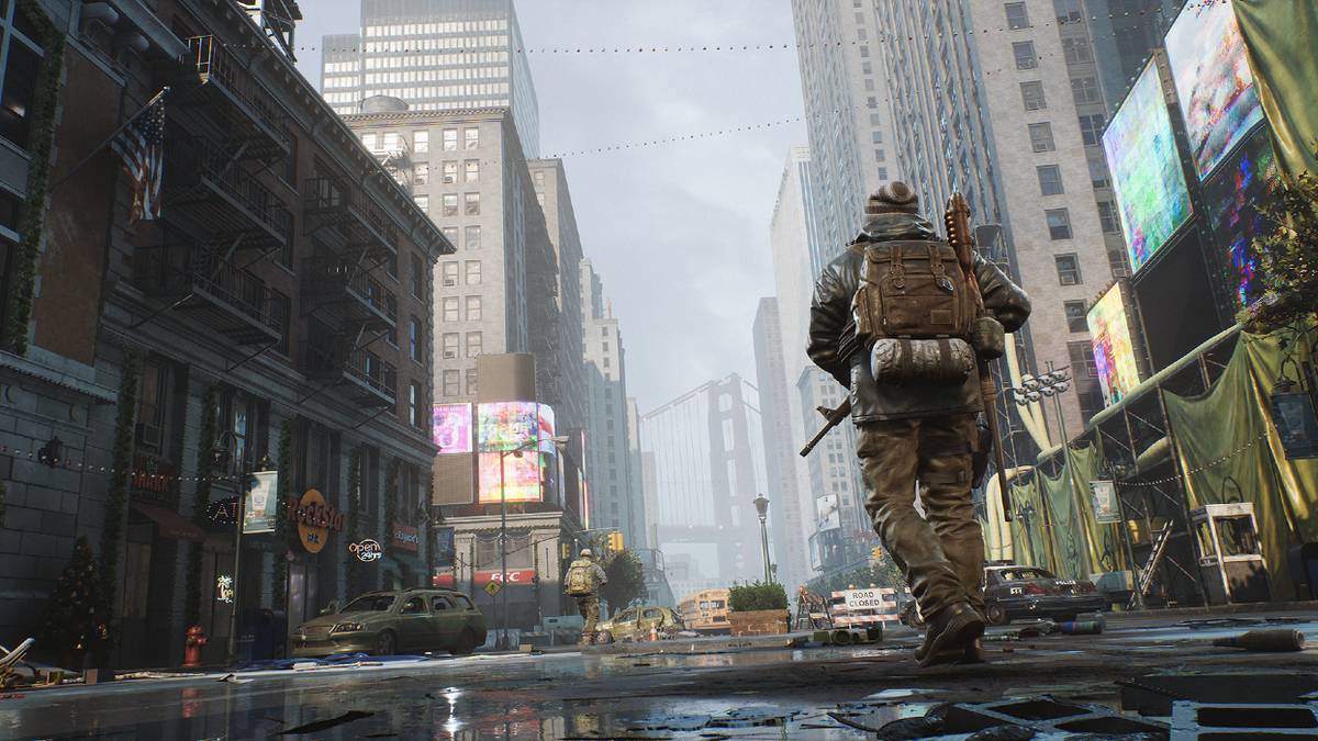 The Day Before Soldiers Ruined City