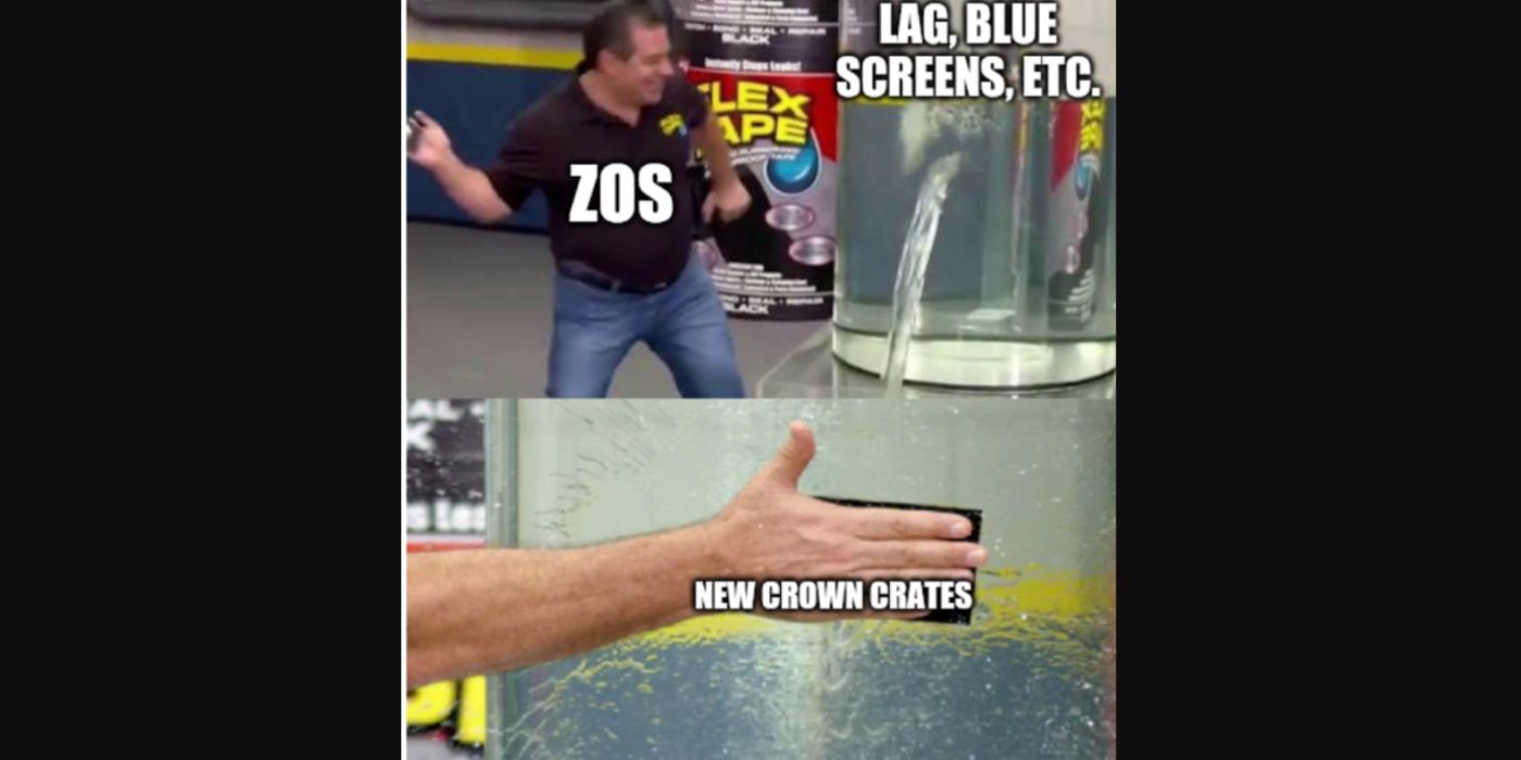 The Elder Scrolls Online 10 Memes Only True Fans Will Understand new crown crates