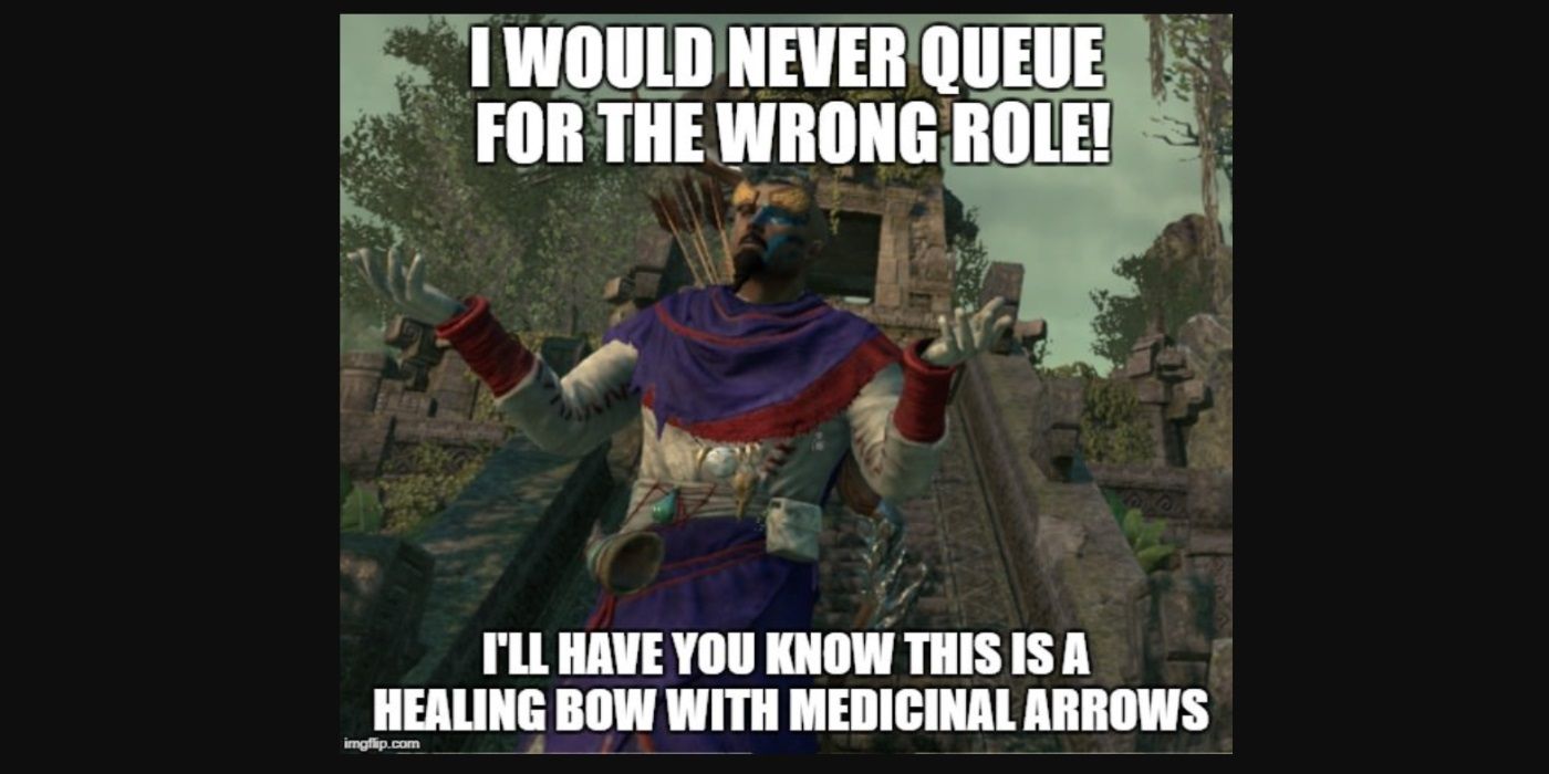 The Elder Scrolls Online 10 Memes Only True Fans Will Understand wrong role queue