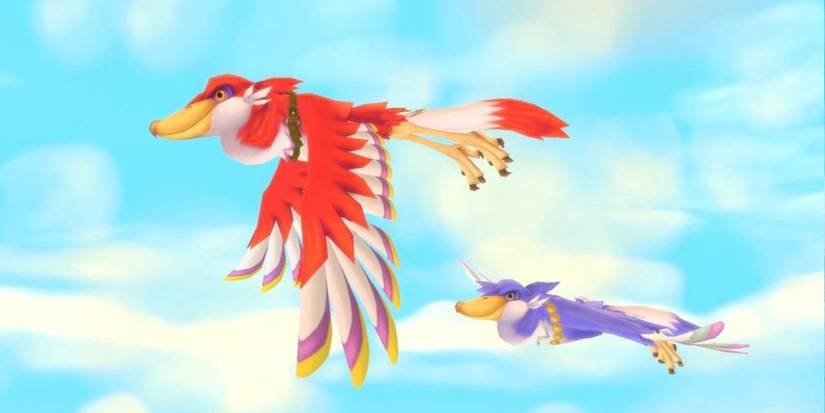 How to Land a Loftwing in Zelda Skyward Sword HD