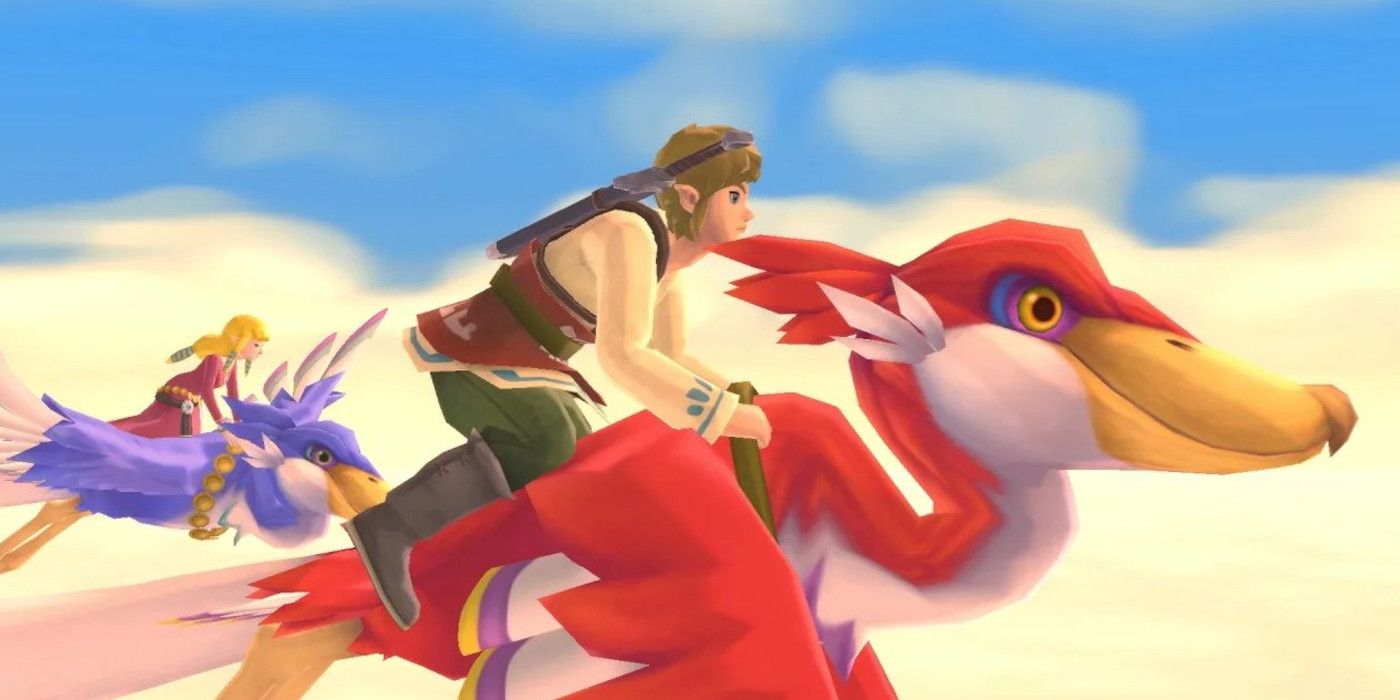 How to Land a Loftwing in Zelda Skyward Sword HD