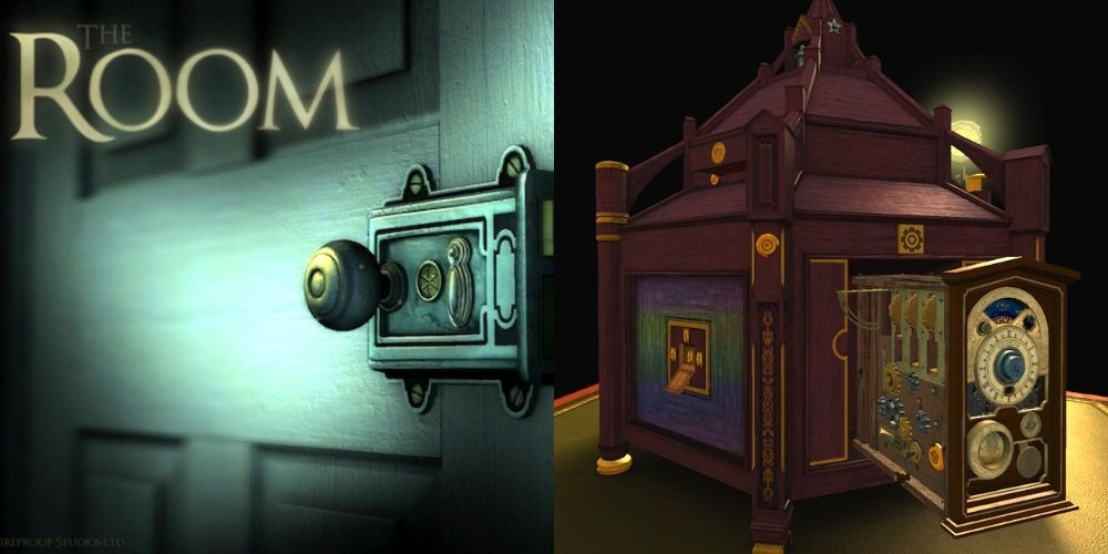The Room Escape Room Mystery Game Series Split Image
