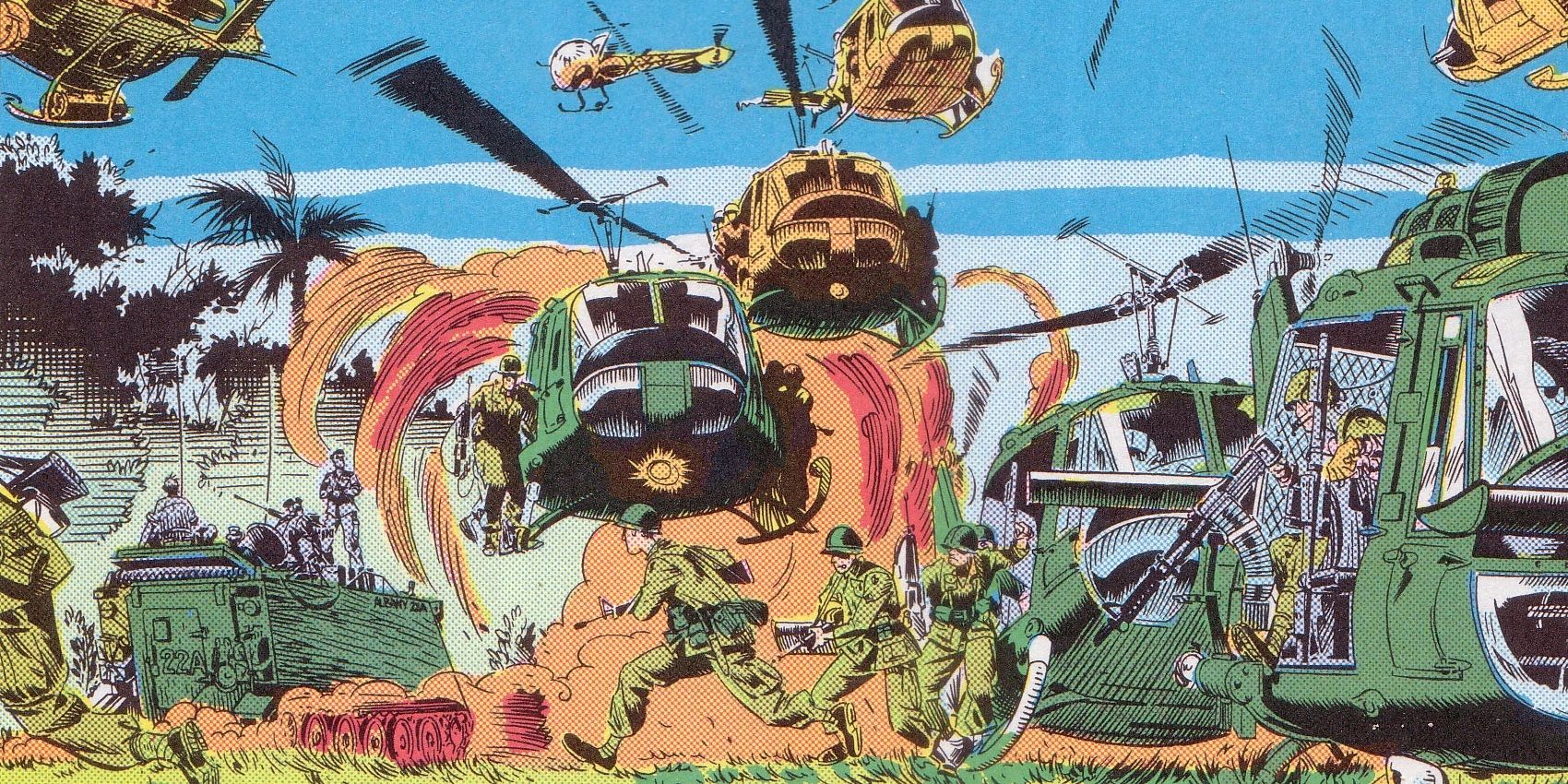 The Vietnam War depicted in Marvel Comics