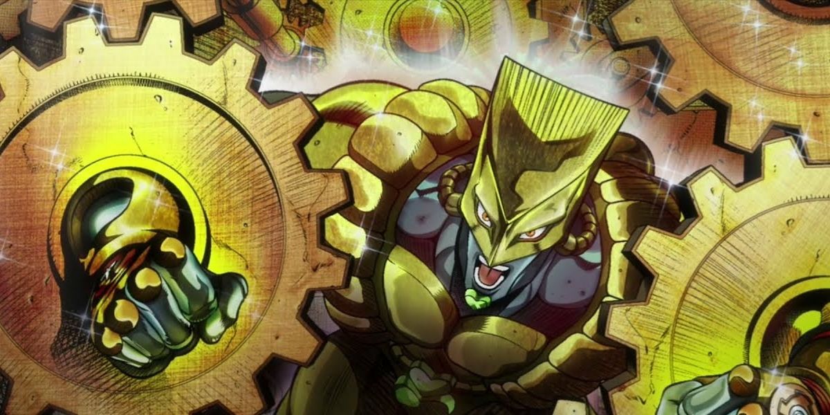 Dio's stand The World attacking