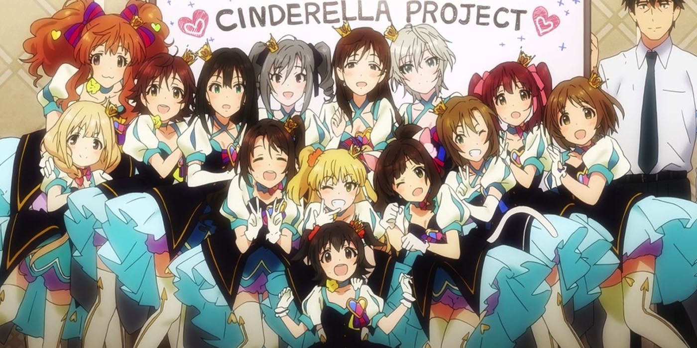 The main characters of Idolmaster - Best Idol Anime
