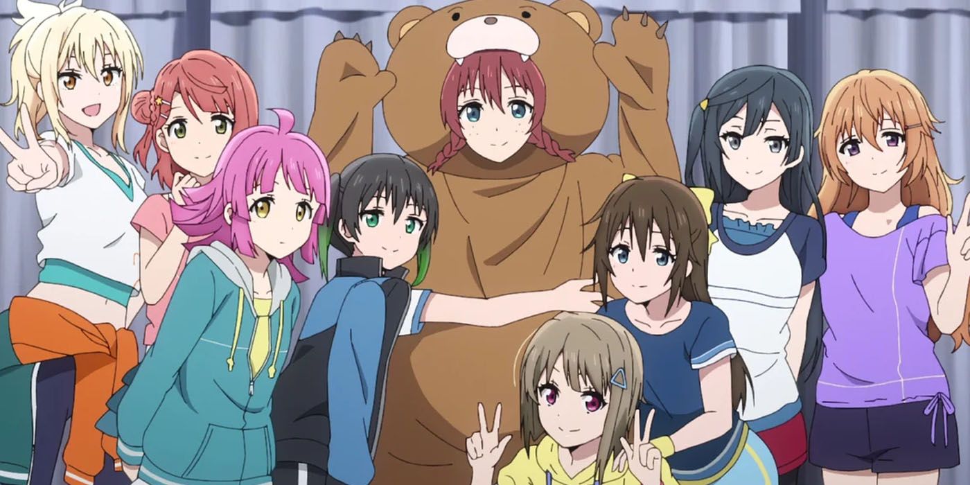 The main characters of Love Live Nijigasaki High School Idol Club - Best Idol Anime