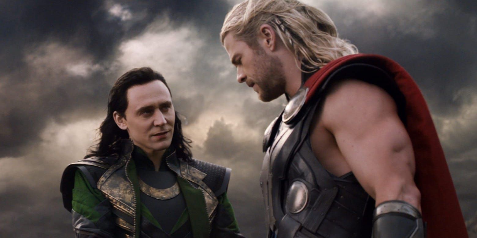 Thor and Loki Speaking Together