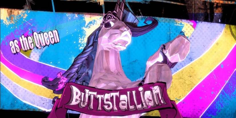 Borderlands 2 Buttstallion character appearance