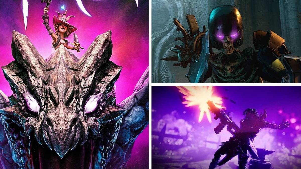 Tiny Tina Wonderlands promo artwork collage