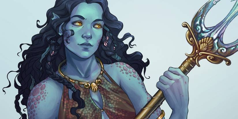 Triton Dungeons and Dragons DND Playable Races