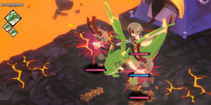 A Dragon is a giant unit in Disgaea 6