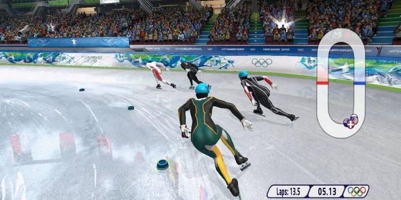 Vancouver 2010 Iceskating Race