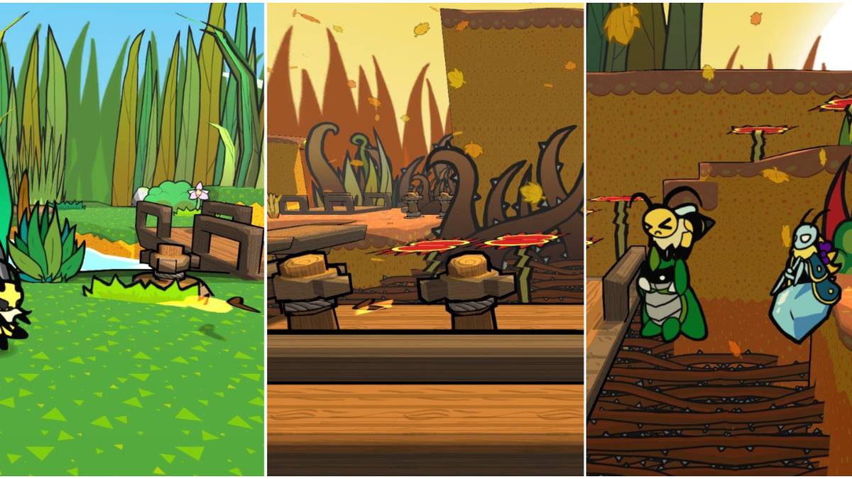 Vi Using Beemerang Toss, Beemerang Halt, Bee Fly