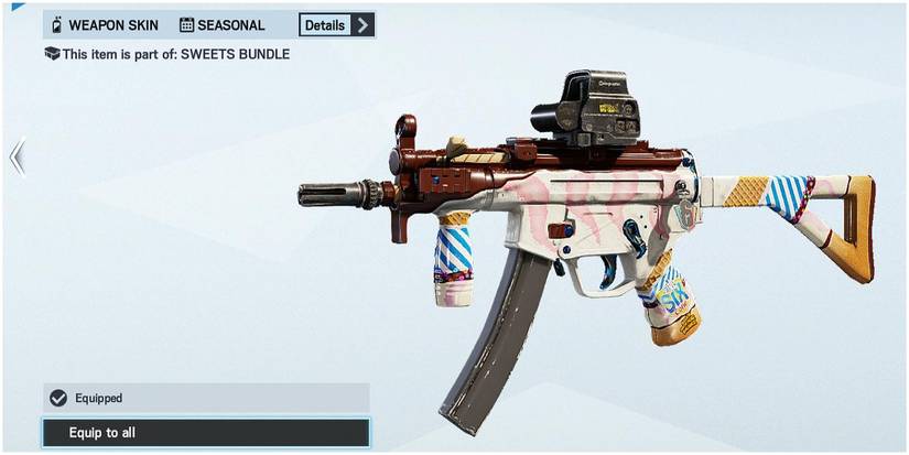Waffle Cone MP5K Skin Rainbow Six Siege