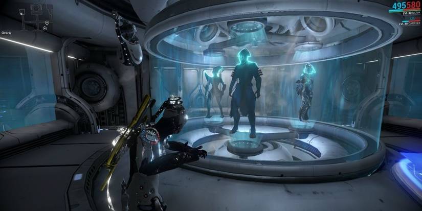 Warframe Tenno research lab