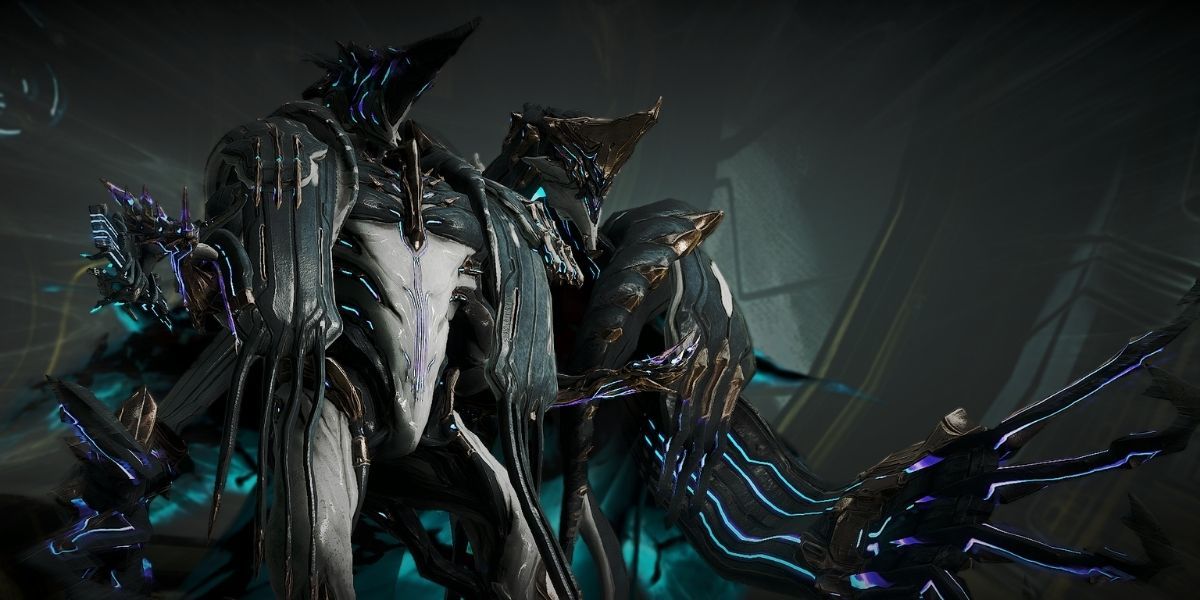 Warframe Sevagoth summoning his shadow