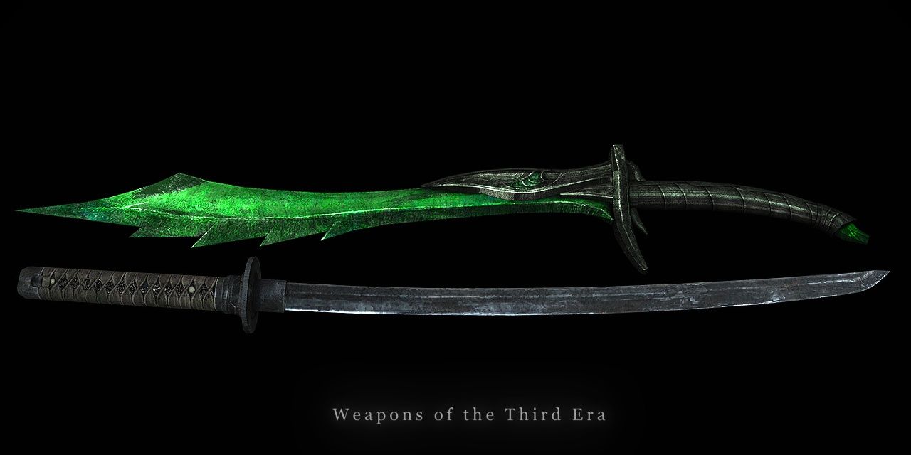 Weapons Of The Third Era mod for Skyrim
