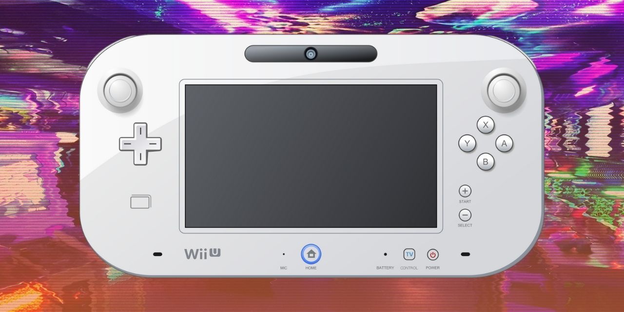 Wii U controller against VHS picture of Mancunian arcade NQ64