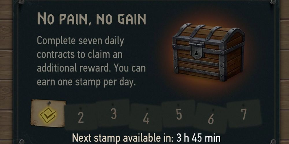 Witcher Monster Slayer Daily Weekly Reward Contract
