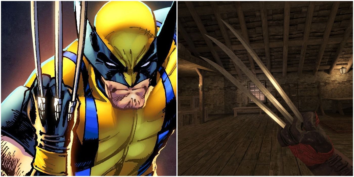 Wolverine's claws in Blade and Sorcery