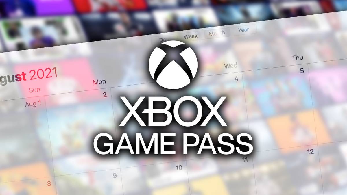 Xbox Game Pass August 2021