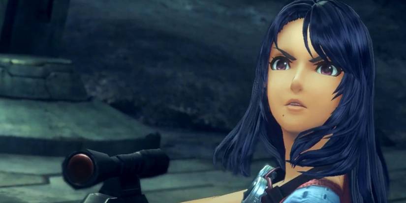 Xenoblade Chronicles Sharla with Ether Rifle