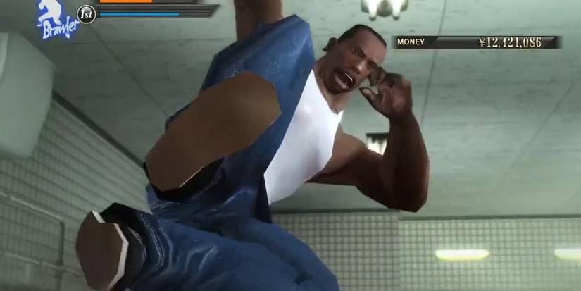 Yakuza 0 CJ Drop Kick
