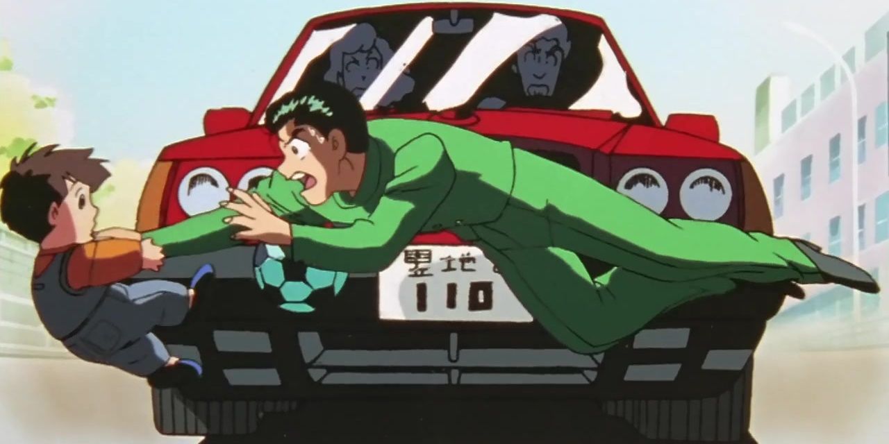 Yusuke in Yu Yu Hakusho