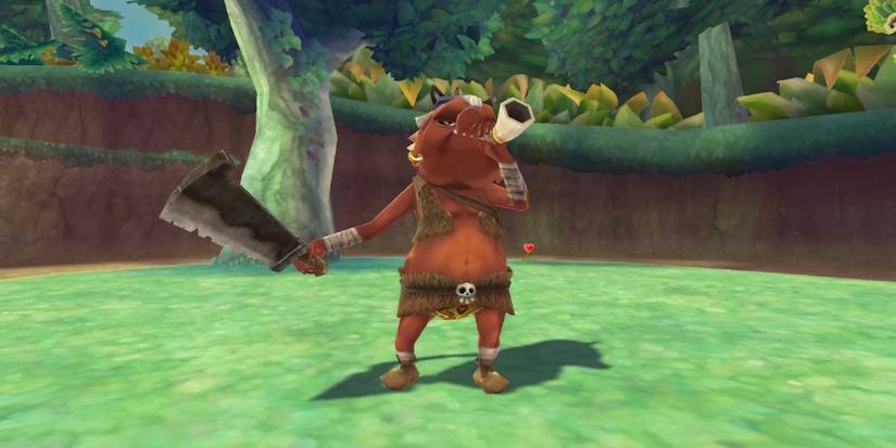 a bokoblin from The Legend of Zelda: Skyward Sword HD